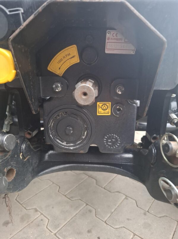 Yanmar SA424 met voorlader en fronthef - Afbeelding 8