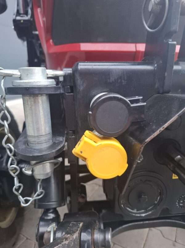 Yanmar SA424 met voorlader en fronthef - Afbeelding 9