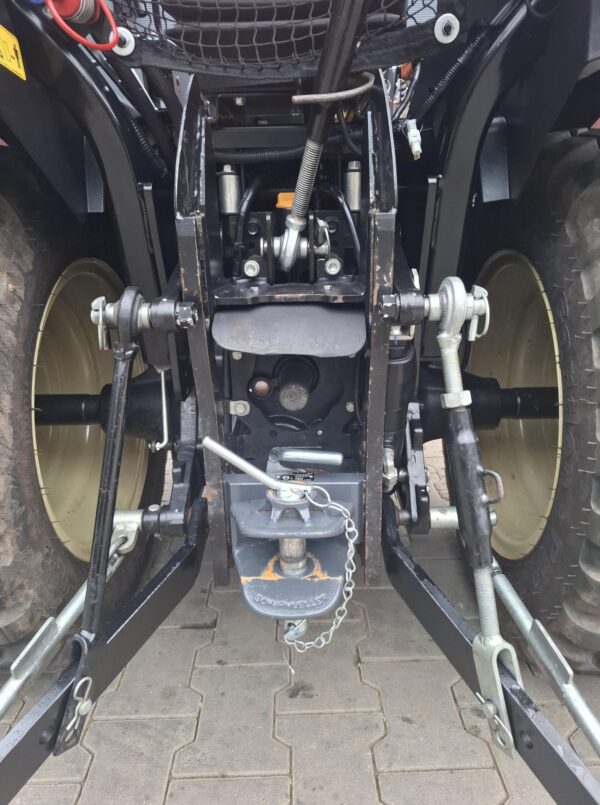 Yanmar SA424 met voorlader en fronthef - Afbeelding 13