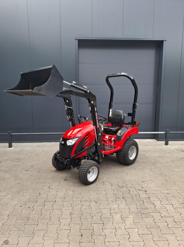 Jong gebruikte Tym Primo 20 mini tractor met voorlader - Afbeelding 6