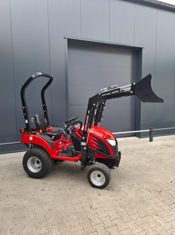 Jong gebruikte Tym Primo 20 mini tractor met voorlader - Afbeelding 2