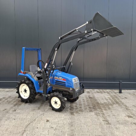 Iseki Sial 15 minitractor met voorlader 4wd