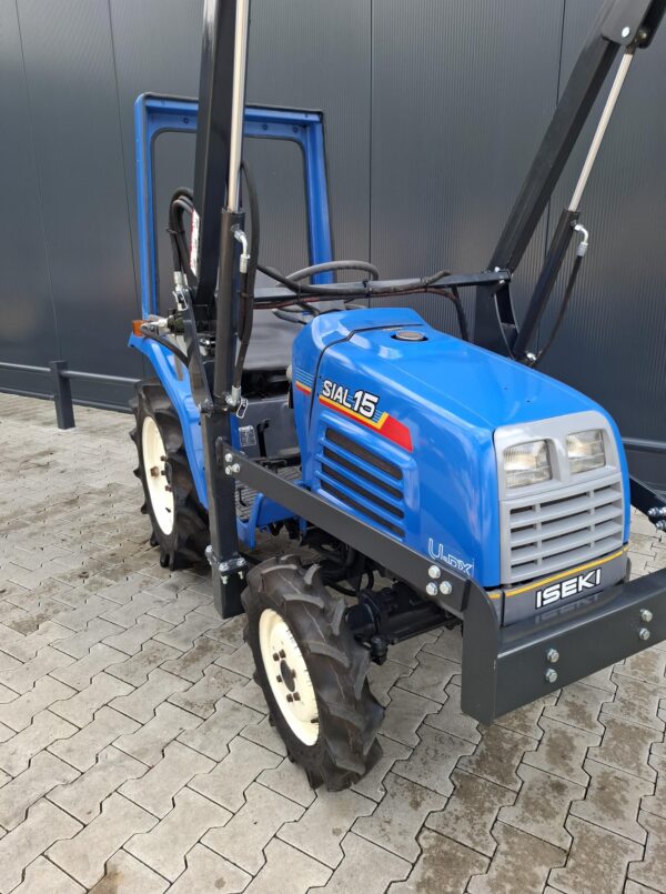 Iseki Sial 15 minitractor met voorlader 4wd - Afbeelding 3
