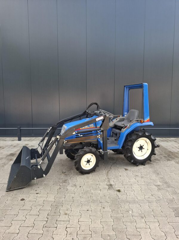 Iseki Sial 15 minitractor met voorlader 4wd - Afbeelding 5
