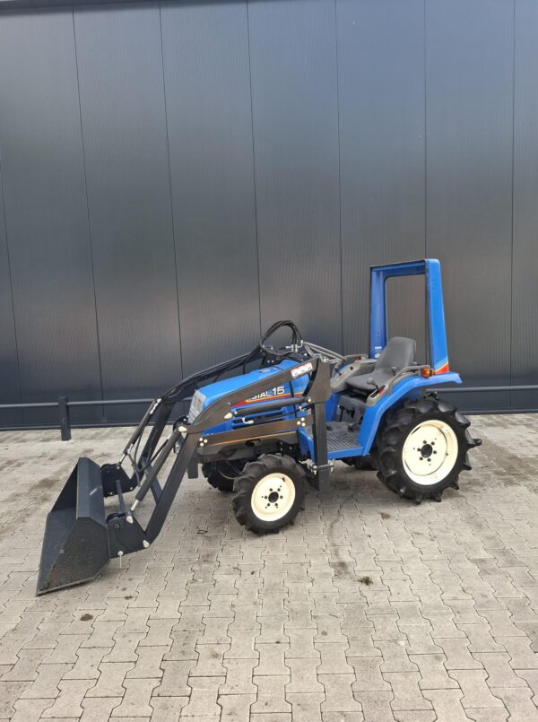 Iseki Sial 15 minitractor met voorlader 4wd - Afbeelding 6