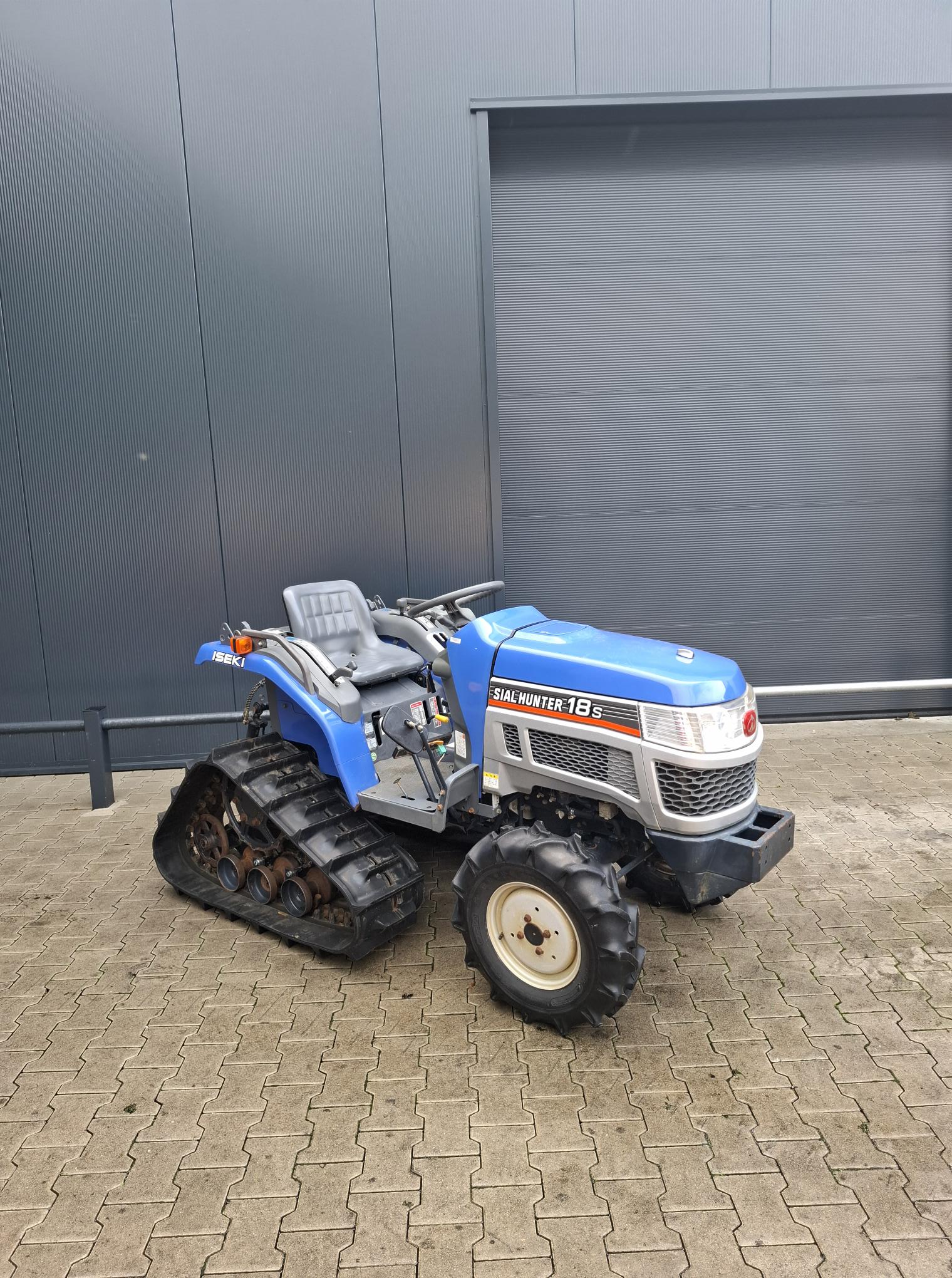 Iseki Hunter 18s minitractor half rups 18 pk uniek! - Afbeelding 2