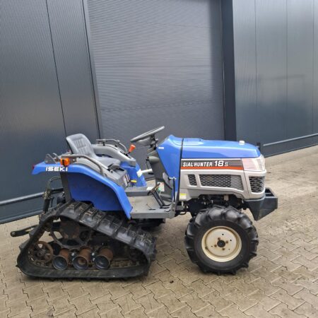Iseki Hunter 18s minitractor half rups 18 pk uniek!
