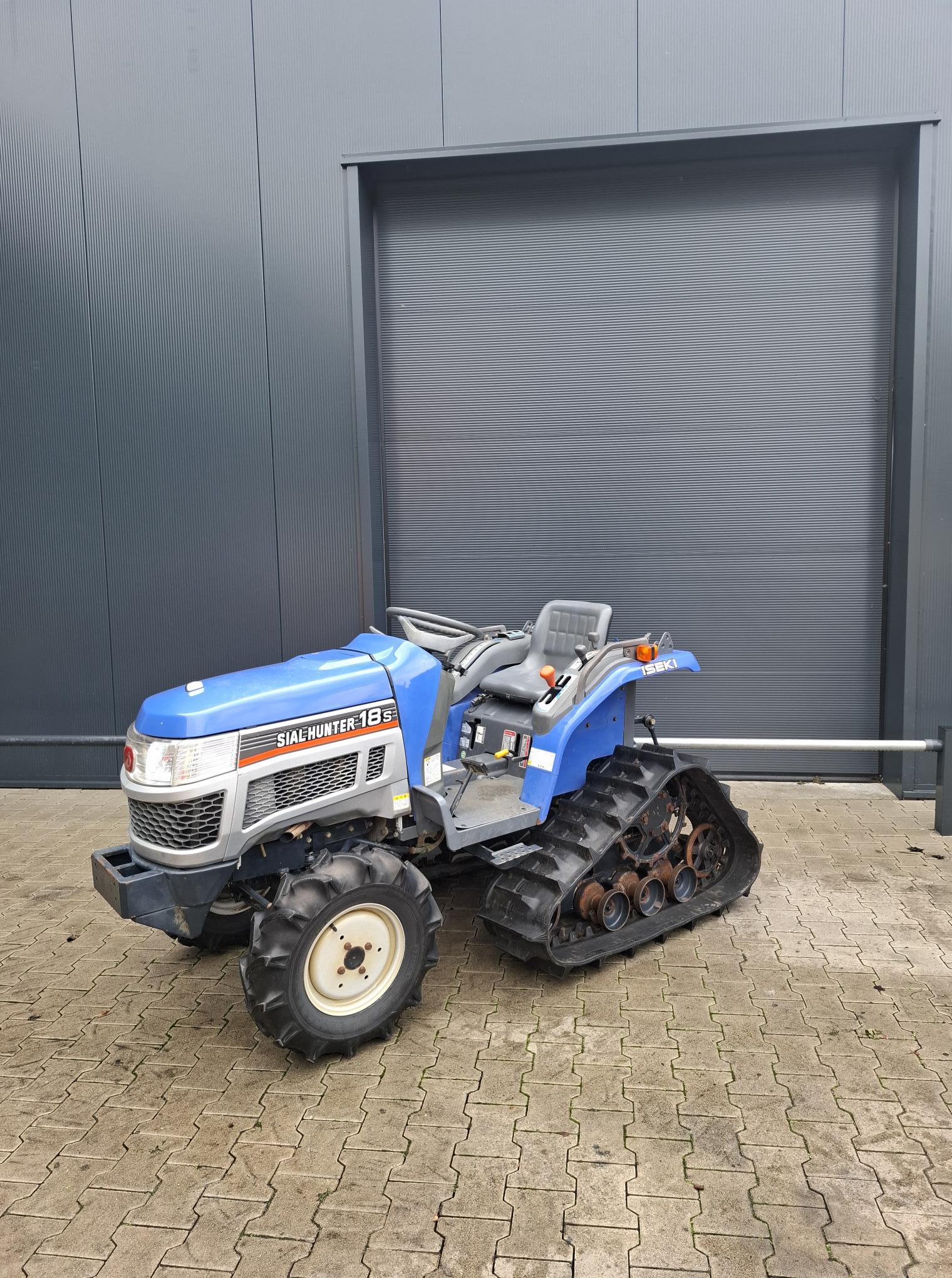 Iseki Hunter 18s minitractor half rups 18 pk uniek! - Afbeelding 3