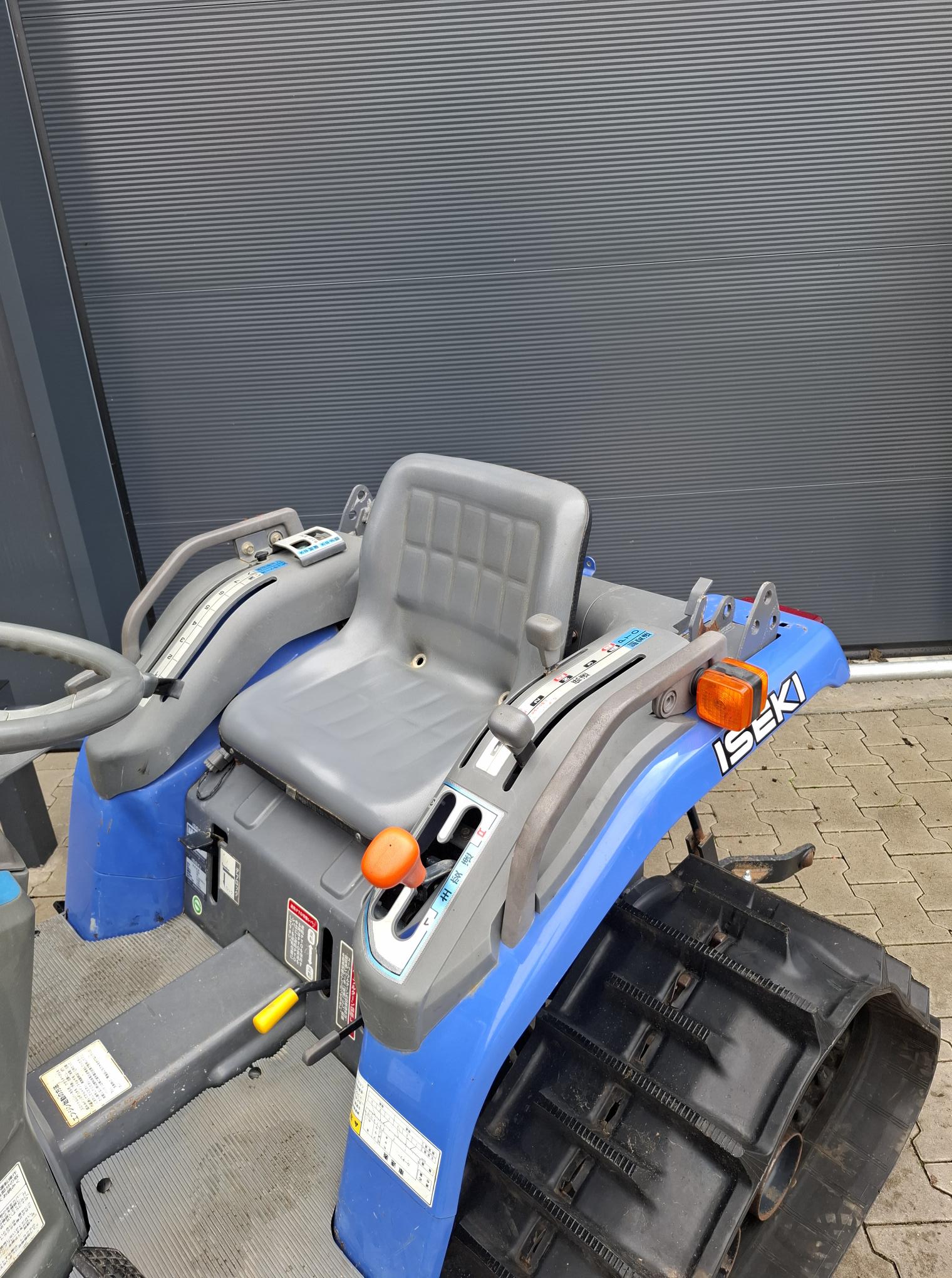 Iseki Hunter 18s minitractor half rups 18 pk uniek! - Afbeelding 6