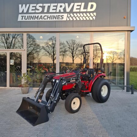 Gebruikte Shibaura ST 330 compact tractor 30 pk voorlader