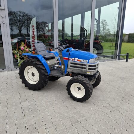 Iseki TM15 mini tractor 4wd geen btw
