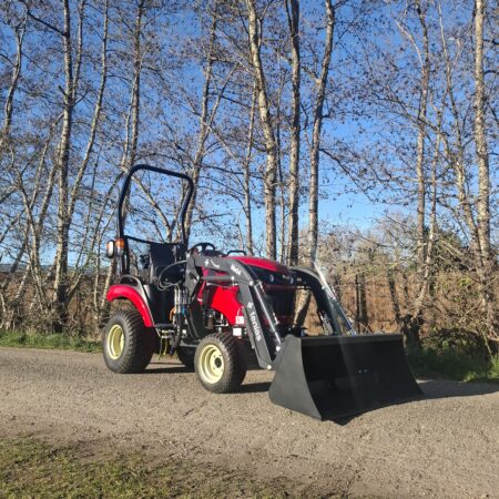 Nieuwe Yanmar SA222 mini tractor 22 pk hydrostaat voorlader
